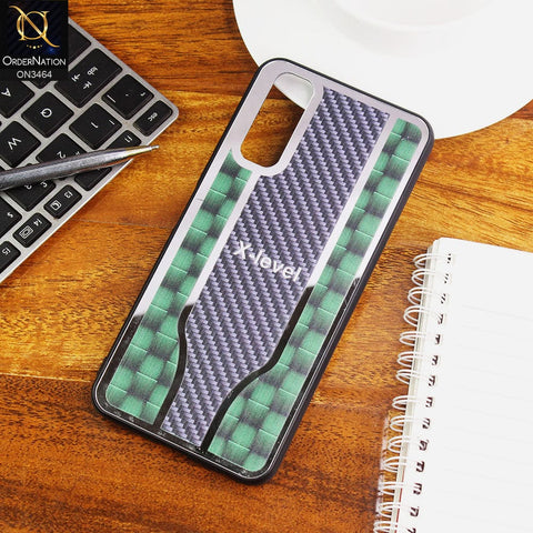 Vivo Y51 (2020 December) Cover - Green - Glossy Shiny Semi Soft Back Soft Borders Case