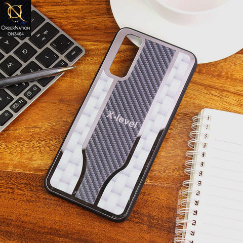 Vivo Y51 (2020 December) Cover - White - Glossy Shiny Semi Soft Back Soft Borders Case