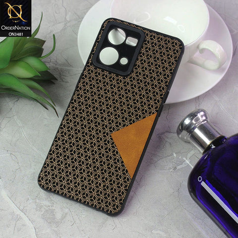 Oppo Reno 7 4G Cover - Yellow - New Design Soft Silicone Camera Protection Case