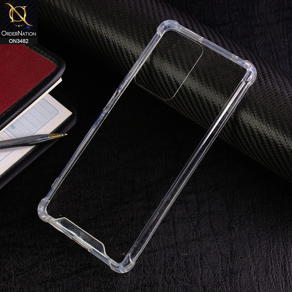 Xiaomi 11T Cover - Transparent - Soft TPU Borders Shockproof Bumper Transparent Case