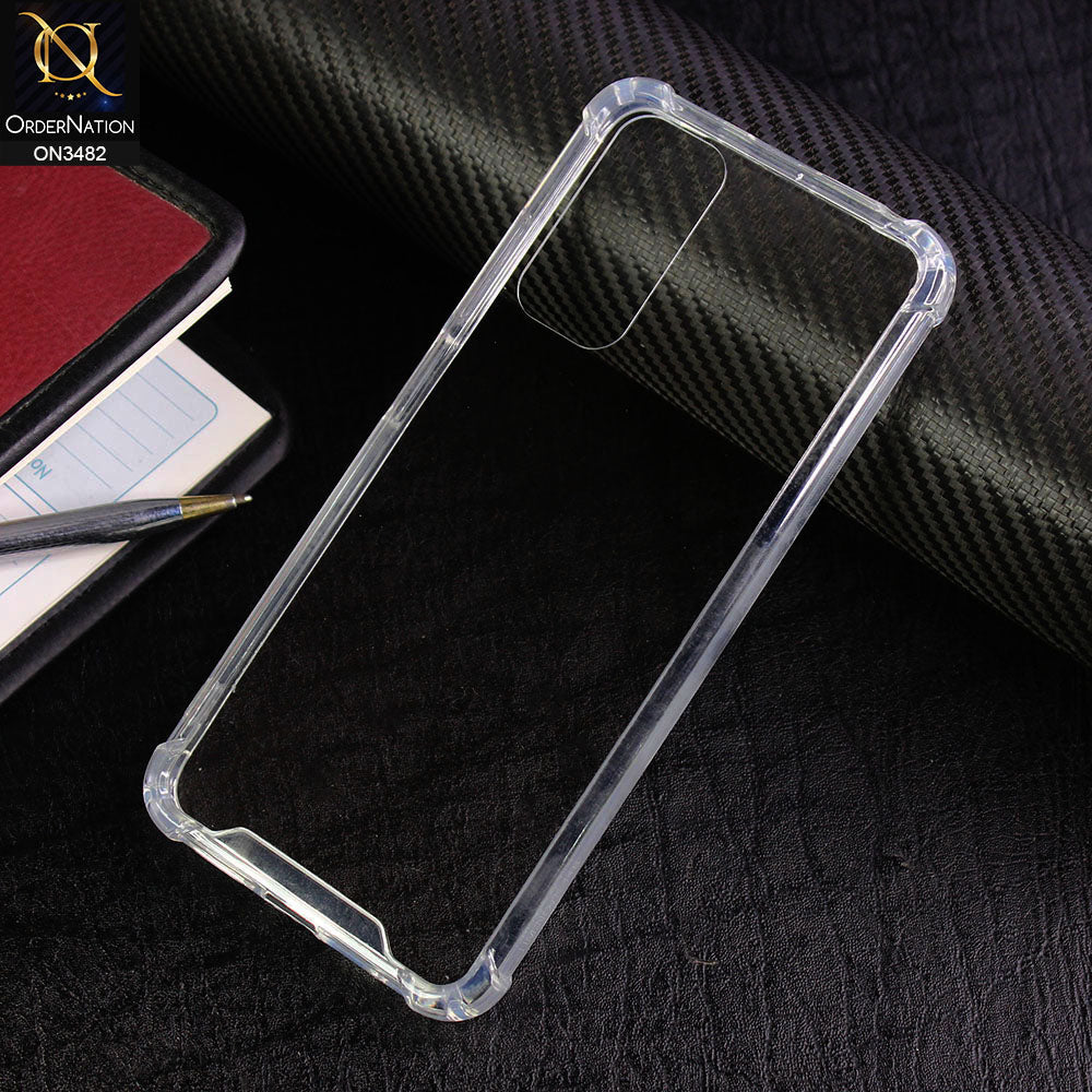 Xiaomi Redmi Note 11 Cover - Transparent - Soft TPU Borders Shockproof Bumper Transparent Case