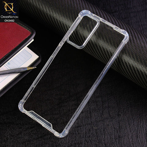 Xiaomi Redmi Note 11 Pro Cover - Transparent - Soft TPU Borders Shockproof Bumper Transparent Case