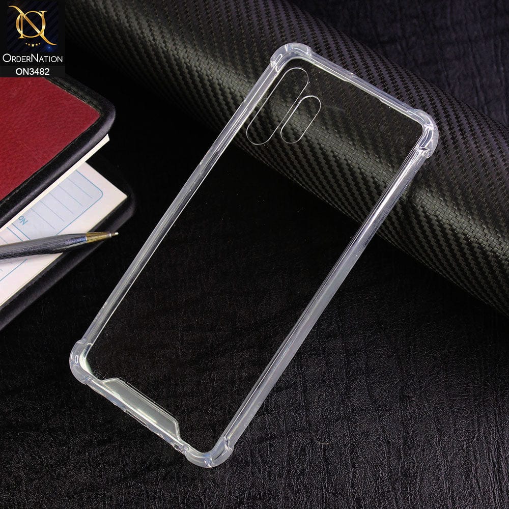 Samsung Galaxy A32 Cover - Transparent - Soft TPU Borders Shockproof Bumper Transparent Case