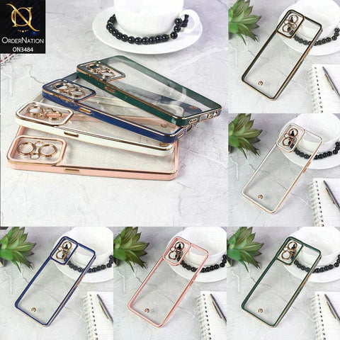 OnePlus 6T Cover - Green - New Electroplated Side Borders Camera Protection Case