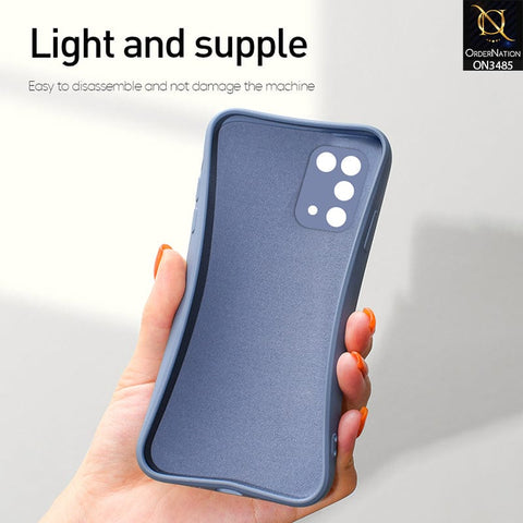 Samsung Galaxy M22 Cover - Red - ONation Bold Series - HQ Liquid Silicone Elegant Colors Camera Protection Soft Case ( Fast Delivery )