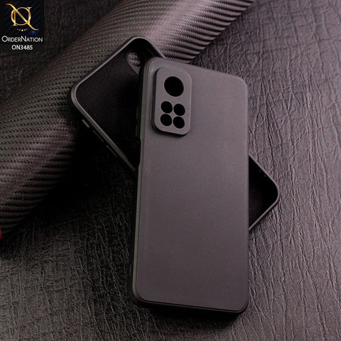 Xiaomi Mi 10T Pro Cover - Black - ONation Bold Series - HQ Liquid Silicone Elegant Colors Camera Protection Soft Case ( Fast Delivery )