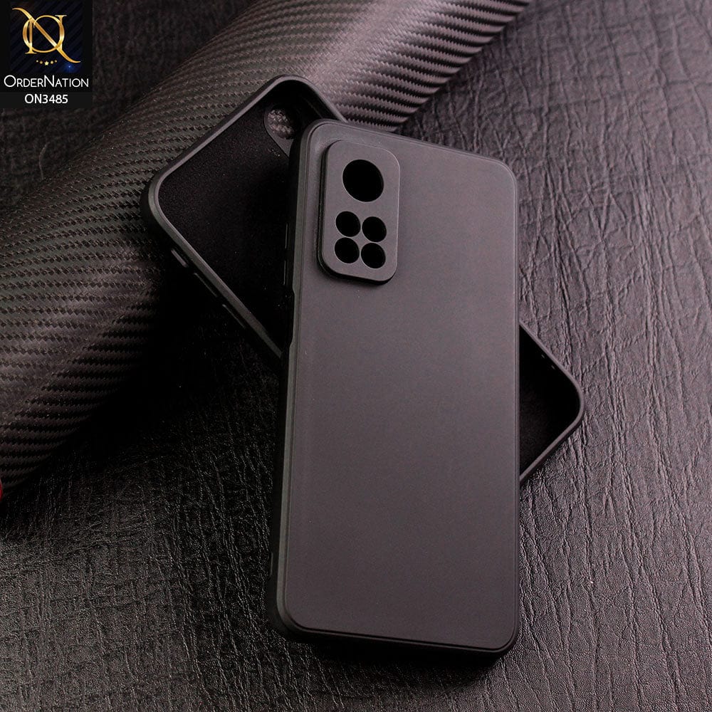Xiaomi Mi 10T Pro Cover - Black - ONation Silica Gel Series - HQ Liquid Silicone Elegant Colors Camera Protection Soft Case