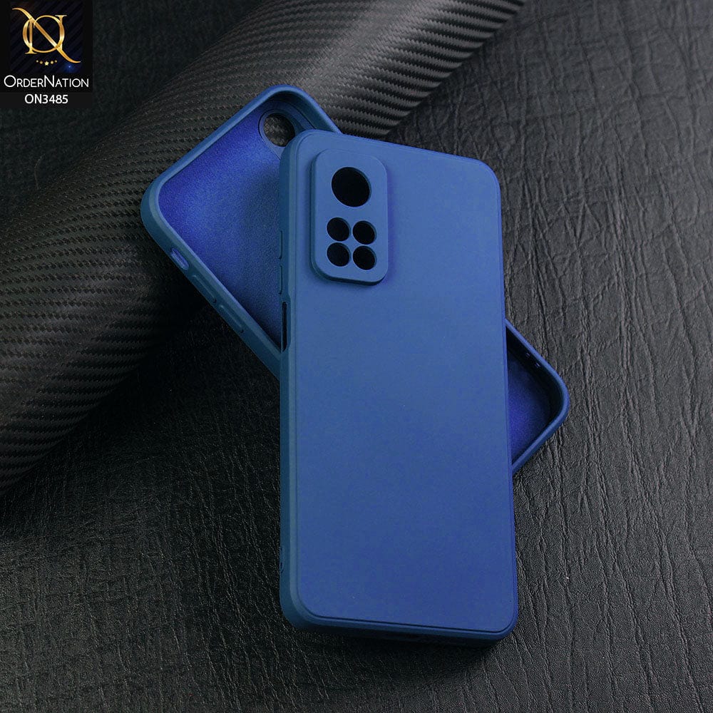 Xiaomi Mi 10T Cover - Blue - ONation Silica Gel Series - HQ Liquid Silicone Elegant Colors Camera Protection Soft Case