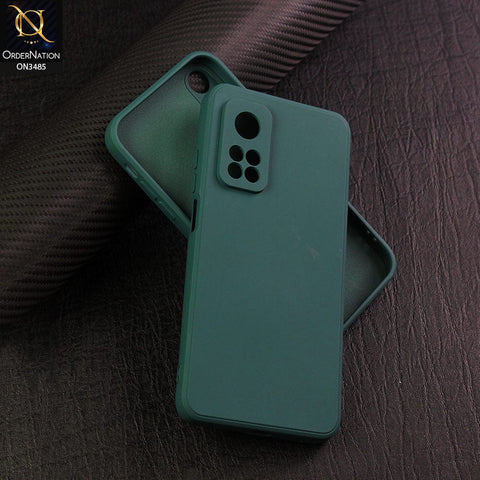 Xiaomi Mi 10T Pro Cover - Dark Green - ONation Bold Series - HQ Liquid Silicone Elegant Colors Camera Protection Soft Case ( Fast Delivery )