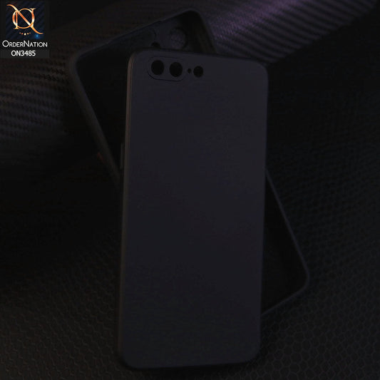 OnePlus 5 Cover - Black - ONation Silica Gel Series - HQ Liquid Silicone Elegant Colors Camera Protection Soft Case