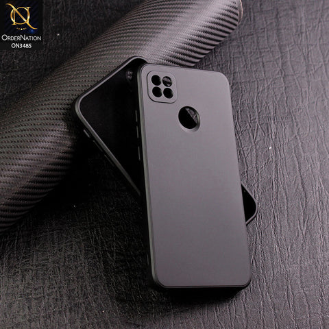 Xiaomi Redmi 10A Cover - Black - ONation Bold Series - HQ Liquid Silicone Elegant Colors Camera Protection Soft Case ( Fast Delivery )