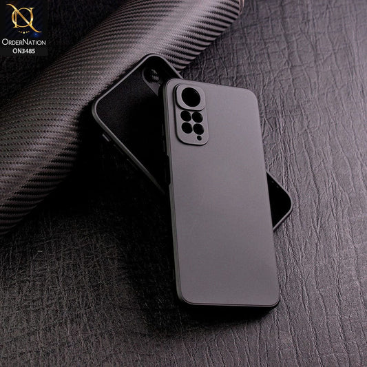 Xiaomi Redmi Note 11 Pro Cover - Black - ONation Silica Gel Series - HQ Liquid Silicone Elegant Colors Camera Protection Soft Case