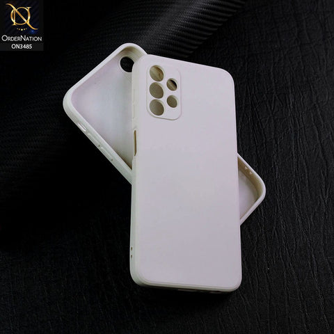 Samsung Galaxy A52s 5G Cover - Off-White (Not Pure White) - ONation Bold Series - HQ Liquid Silicone Elegant Colors Camera Protection Soft Case ( Fast Delivery )