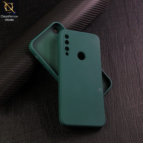 Honor 9X Cover - Dark Green - ONation Bold Series - HQ Liquid Silicone Elegant Colors Camera Protection Soft Case ( Fast Delivery )