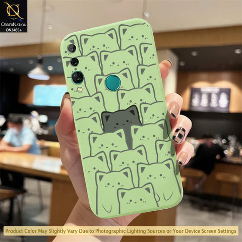 Huawei Y9 Prime 2019 Cover - ONation Be Different Series - HQ Liquid Silicone Elegant Colors Camera Protection Soft Case