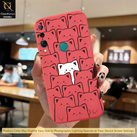 Huawei Y9 Prime 2019 Cover - ONation Be Different Series - HQ Liquid Silicone Elegant Colors Camera Protection Soft Case