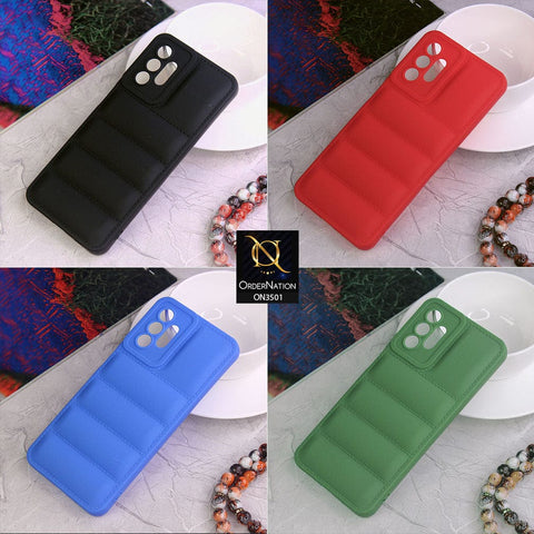 Infinix Note 12 Cover - Blue - Anti Drop Scratch Resistant Soft Silicone Camera Protection Case