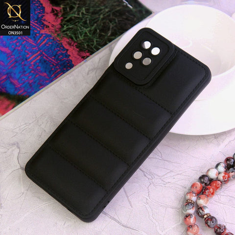 Samsung Galaxy A12 Nacho Cover - Black - Anti Drop Scratch Resistant Soft Silicone Camera Protection Case