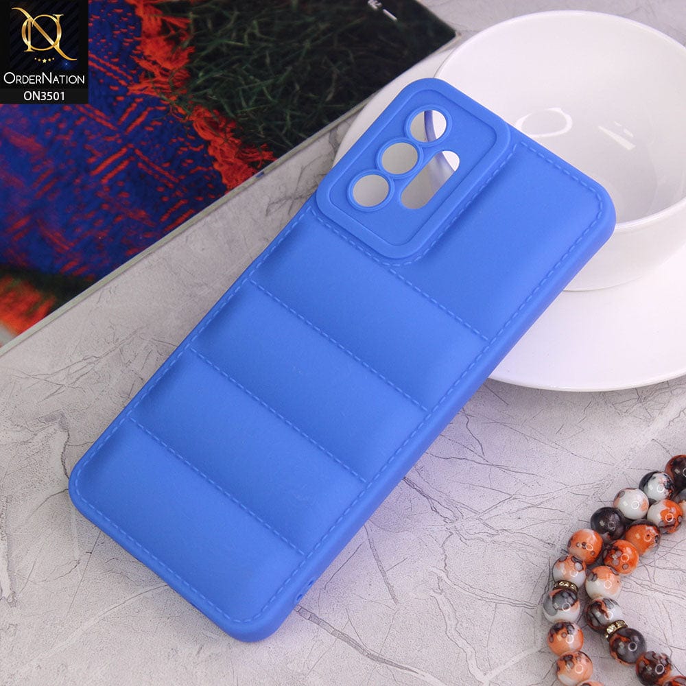 Samsung Galaxy A13 Cover - Blue - Anti Drop Scratch Resistant Soft Silicone Camera Protection Case