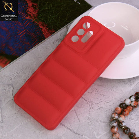 Samsung Galaxy A13 Cover - Red - Anti Drop Scratch Resistant Soft Silicone Camera Protection Case