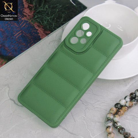 Samsung Galaxy A33 5G Cover - Green - Anti Drop Scratch Resistant Soft Silicone Camera Protection Case