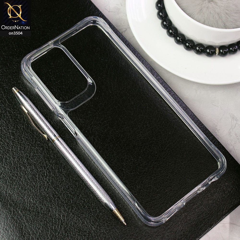 Samsung Galaxy A53 5G Cover - Transparent - HQ Pure Collection Shock Pocket Technology Anti Yellow Crystal Clear Soft Case