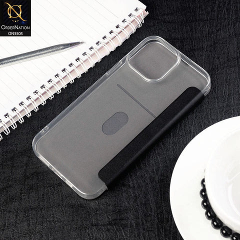 Samsung Galaxy S22 Ultra 5G Cover - Black - Coblue Leather Flip Book Card Holder Soft Silicon Case