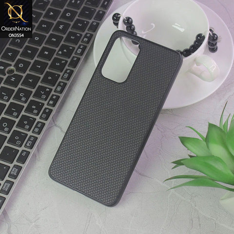 Samsung Galaxy A53 5G Cover - Black - Carbon Fiber Texture Soft Silicone Case