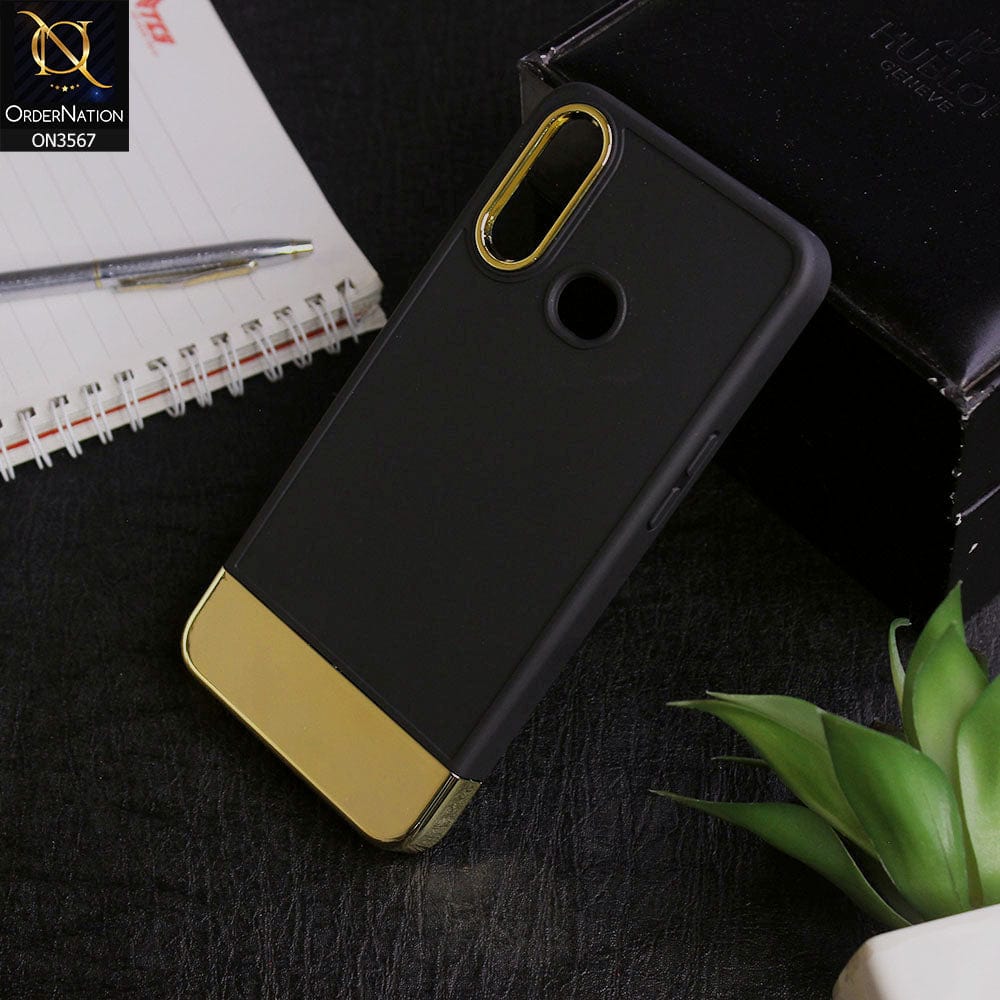 Samsung Galaxy A10s - Black -Camera Electroplated Soft Silicone Case