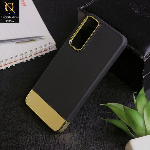 Vivo Y31 - Black -Camera Electroplated Soft Silicone Case