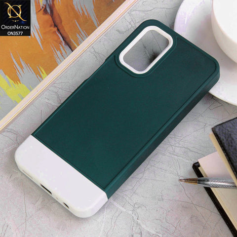 Samsung Galaxy A13 Cover - Design4 - Trendy Double Tone Candy Colour Soft Silicon Protective Case