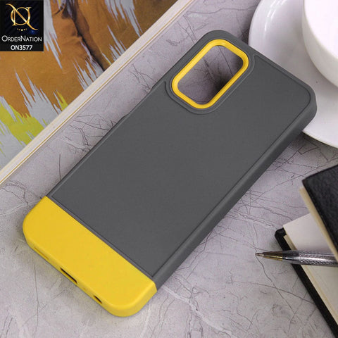 Samsung Galaxy A13 Cover - Design9 - Trendy Double Tone Candy Colour Soft Silicon Protective Case