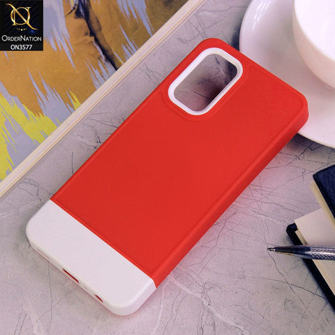 Samsung Galaxy A32 Cover - Design6 - Trendy Double Tone Candy Colour Soft Silicon Protective Case