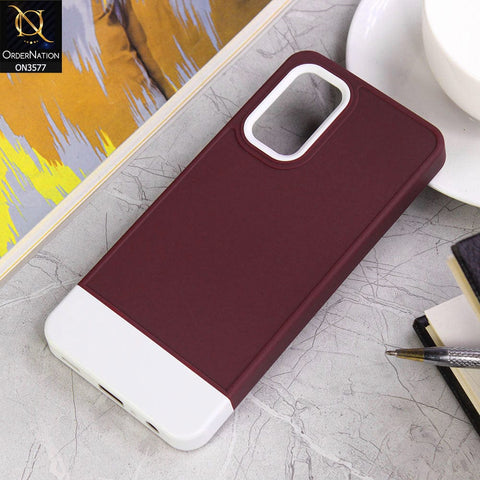 Samsung Galaxy A32 Cover - Design7 - Trendy Double Tone Candy Colour Soft Silicon Protective Case