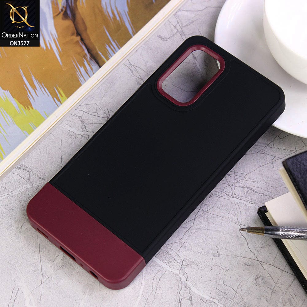 Samsung Galaxy A32 Cover - Design8 - Trendy Double Tone Candy Colour Soft Silicon Protective Case