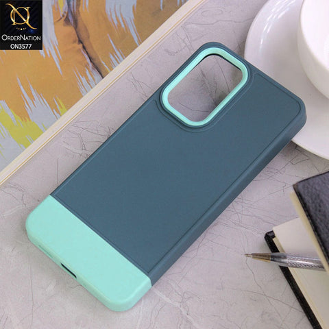 Samsung Galaxy A33 5G Cover - Design1 - Trendy Double Tone Candy Colour Soft Silicon Protective Case