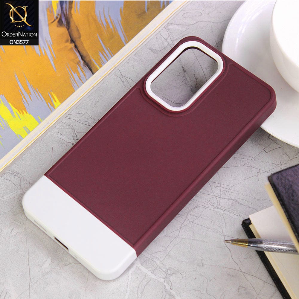 Samsung Galaxy A33 5G Cover - Design7 - Trendy Double Tone Candy Colour Soft Silicon Protective Case