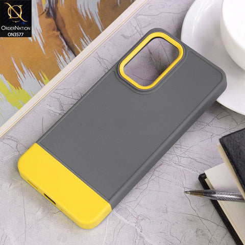 Samsung Galaxy A33 5G Cover - Design9 - Trendy Double Tone Candy Colour Soft Silicon Protective Case