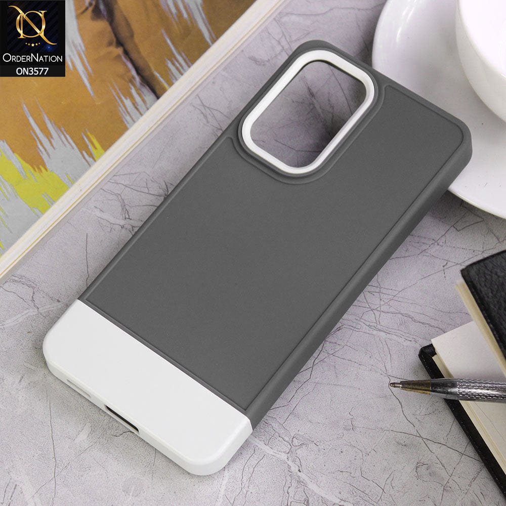 Samsung Galaxy A53 5G Cover - Design10 - Trendy Double Tone Candy Colour Soft Silicon Protective Case