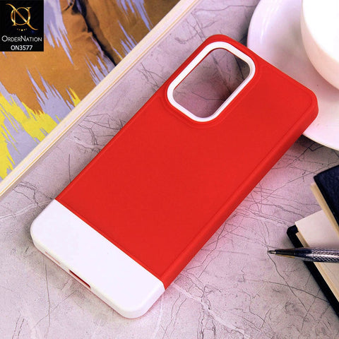 Samsung Galaxy A53 5G Cover - Design6 - Trendy Double Tone Candy Colour Soft Silicon Protective Case