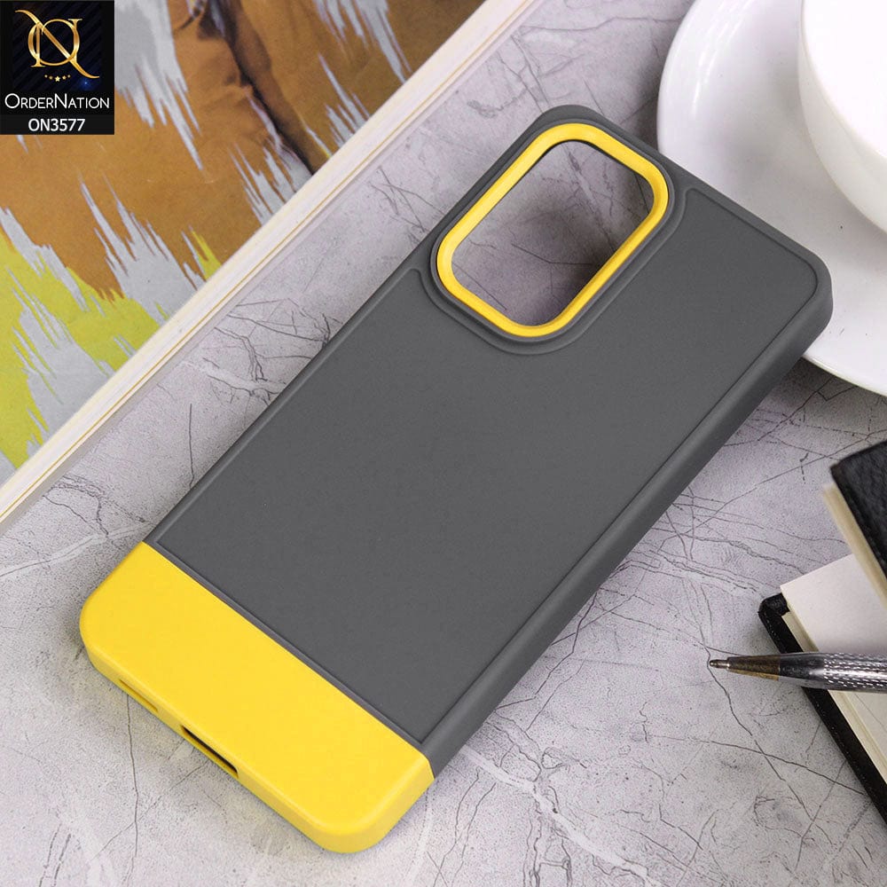 Samsung Galaxy A53 5G Cover - Design9 - Trendy Double Tone Candy Colour Soft Silicon Protective Case