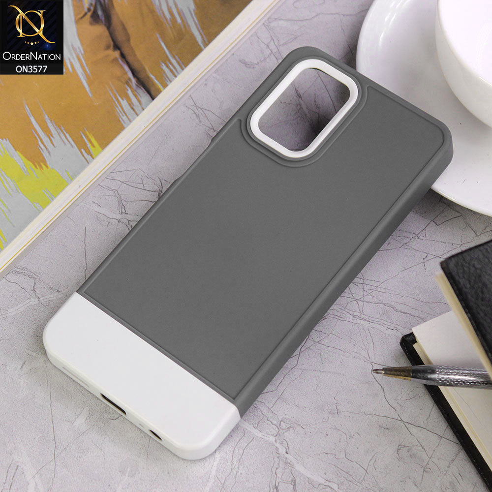 Xiaomi Redmi Note 10 4G Cover - Design10 - Trendy Double Tone Candy Colour Soft Silicon Protective Case