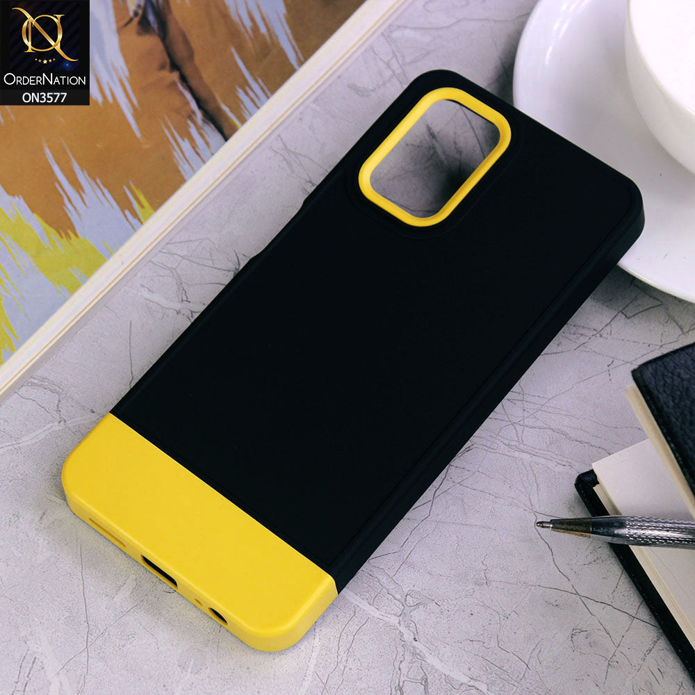 Xiaomi Redmi Note 10 4G Cover - Design2 - Trendy Double Tone Candy Colour Soft Silicon Protective Case