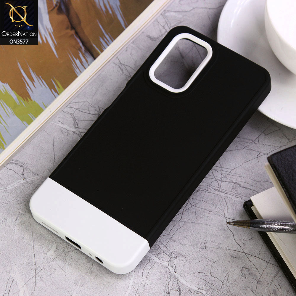 Xiaomi Redmi Note 10 4G Cover - Design3 - Trendy Double Tone Candy Colour Soft Silicon Protective Case