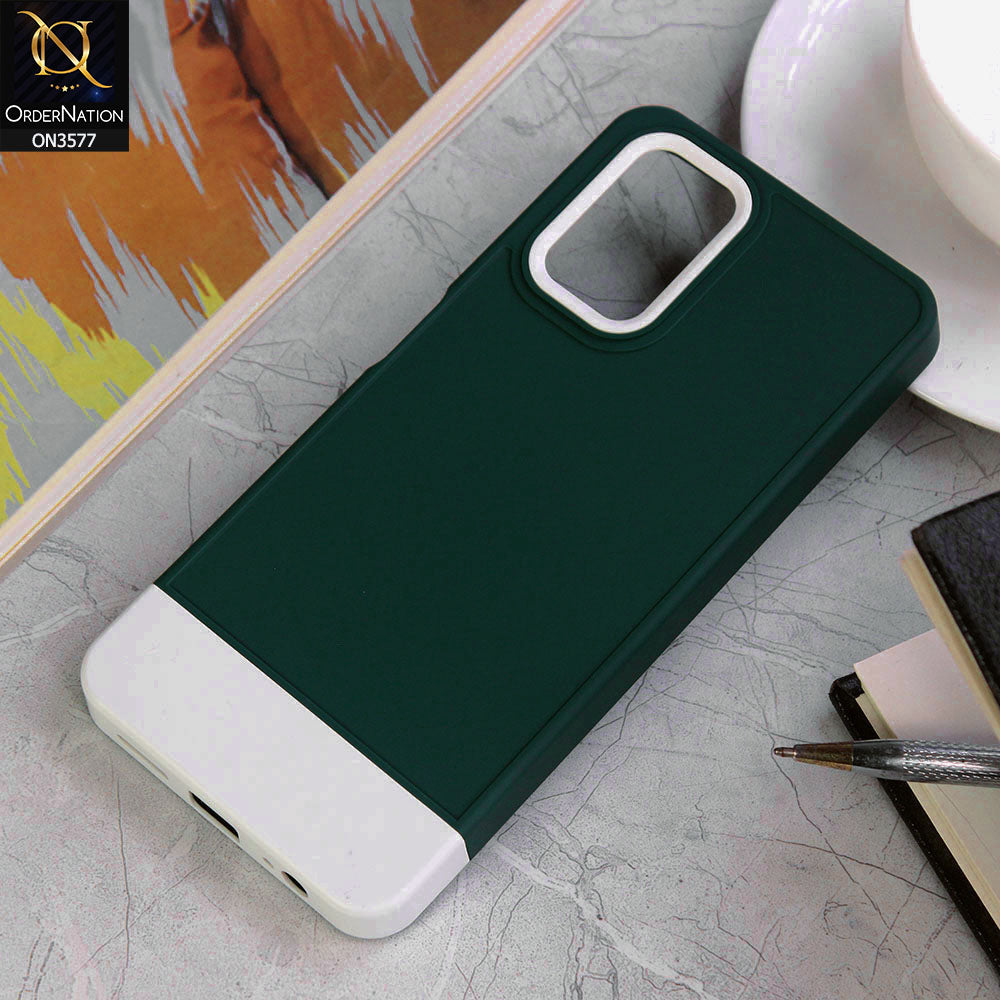 Xiaomi Redmi Note 10 4G Cover - Design4 - Trendy Double Tone Candy Colour Soft Silicon Protective Case