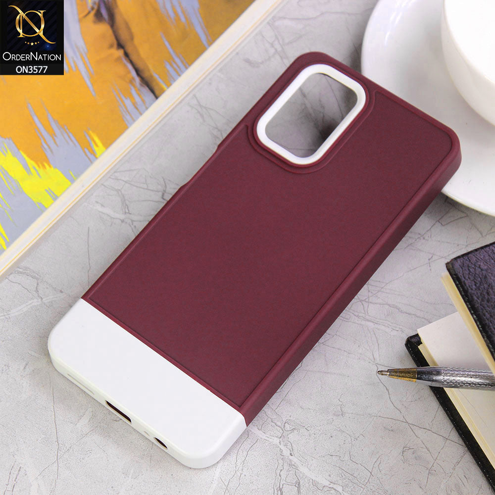 Xiaomi Redmi Note 10 4G Cover - Design7 - Trendy Double Tone Candy Colour Soft Silicon Protective Case