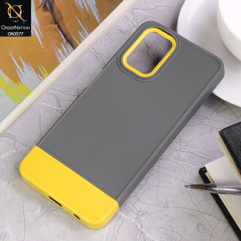 Xiaomi Redmi Note 10 4G Cover - Design9 - Trendy Double Tone Candy Colour Soft Silicon Protective Case