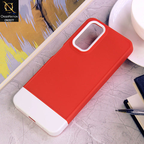 Xiaomi Redmi Note 11S Cover - Design6 - Trendy Double Tone Candy Colour Soft Silicon Protective Case