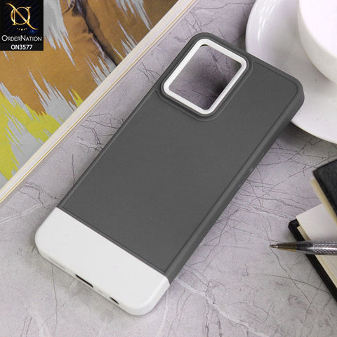 Oppo Reno 7 4G Cover - Design10 - Trendy Double Tone Candy Colour Soft Silicon Protective Case