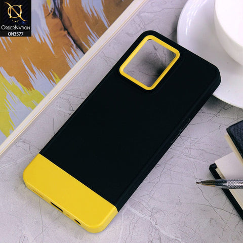 Oppo Reno 7 4G Cover - Design2 - Trendy Double Tone Candy Colour Soft Silicon Protective Case